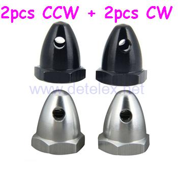 XK-X380 X380-A X380-B X380-C air dancer drone spare parts motor cap (2pcs CCW + 2pcs CW) - Click Image to Close